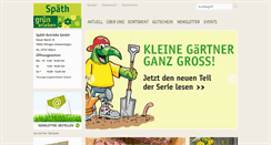 Desktop Screenshot of garten-spaeth.de