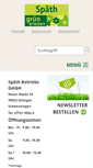 Mobile Screenshot of garten-spaeth.de